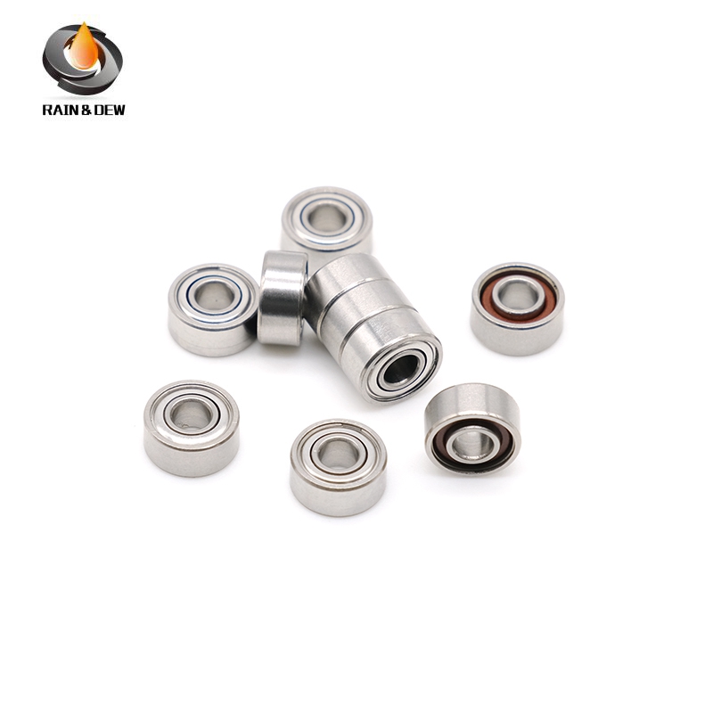 2PCS SR2-5ZZCB 3.175 x 7.938 x 3.571 mm