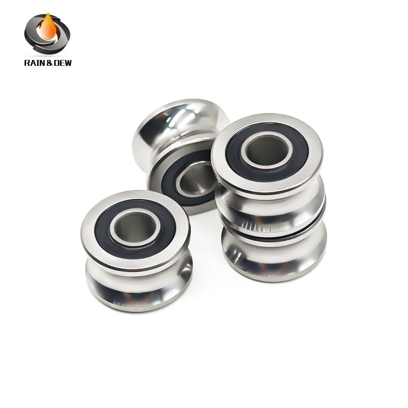 4PCS U/ T Deep Groove Pulley Bearings U2