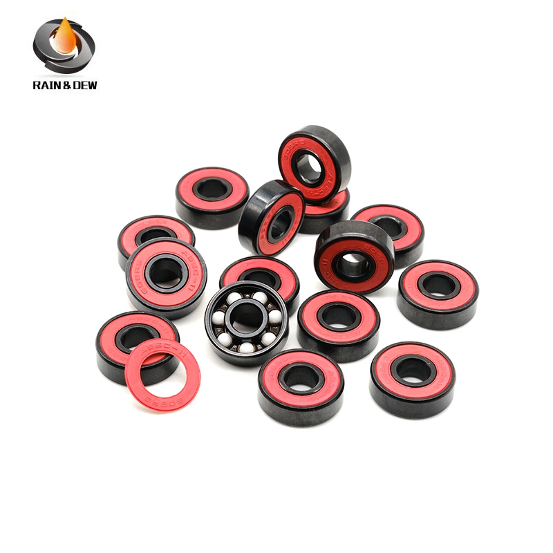 8Pcs 8x22x7 Ceramic Bearing ABEC-11 608 