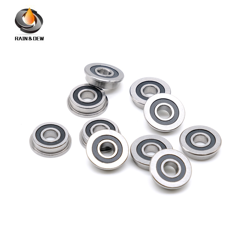 1PCS F625RS 5X16X5 mm ABEC-7 Flanged Min