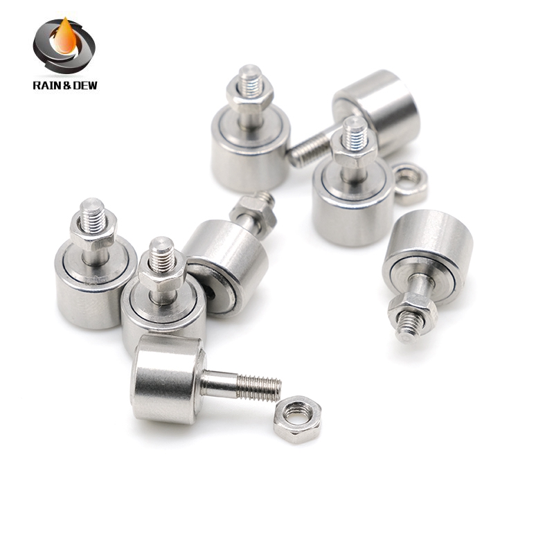 1Pcs CF5 SUS304 Stainless Steel Cam Foll