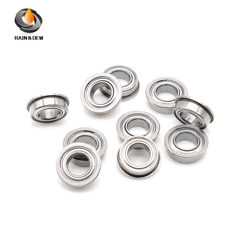 10Pcs MF93ZZ	3X9X4 mm Miniature Flanged 