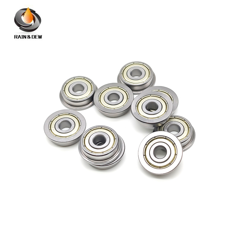 10PCS F687ZZ 7X14X5  Flange Bearing  MF6