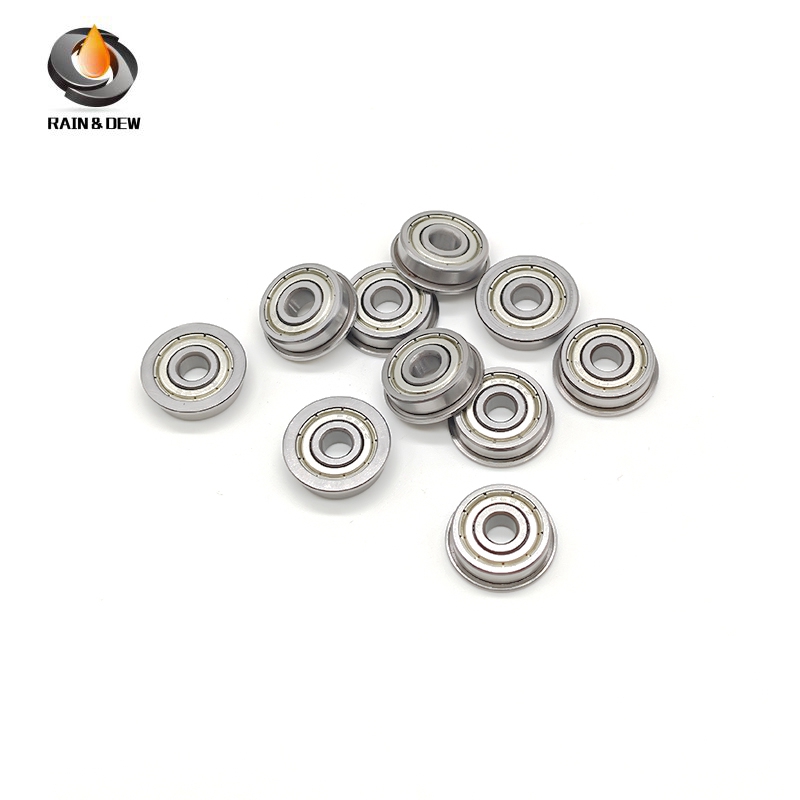 10PCS F628ZZ	8X24X8 mm Flanged Ball Bear