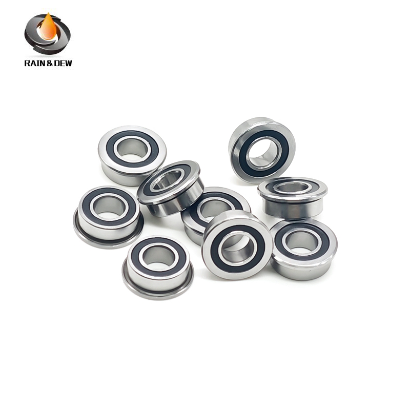10Pcs MF128RS 8x12x3.5 mm ABEC-7 Flanged